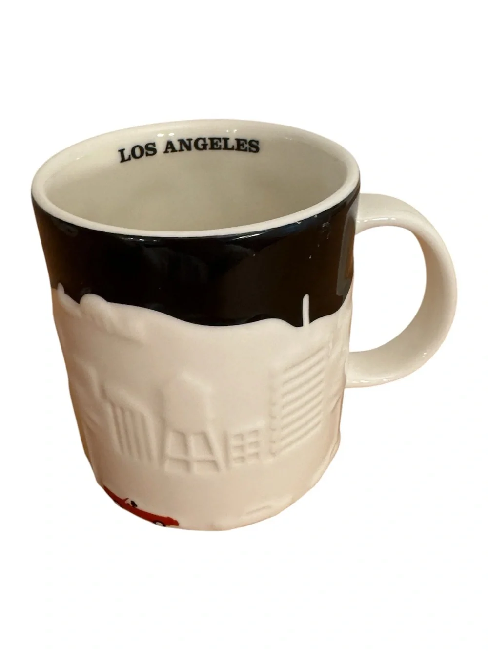 Starbucks | Los Angeles Skyline Red Car Coffee Cup
